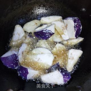 五花肉烧茄子的做法步骤：5