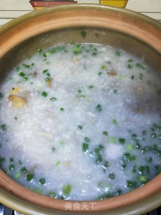 肉沫瑶柱板栗粥的做法步骤：11