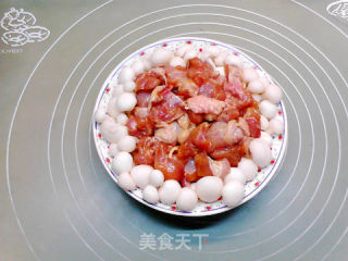 白玉菇蒸鸡腿的做法步骤：6
