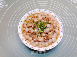 白玉菇蒸鸡腿的做法步骤：9