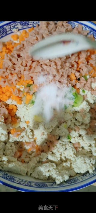 豆腐丸子的做法步骤：5