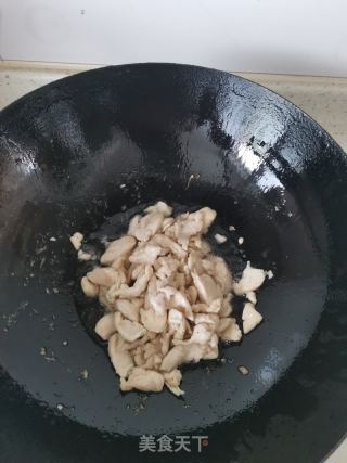 鸡片炒冬笋的做法步骤：5