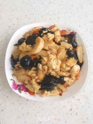 鸡片炒冬笋的做法步骤：11