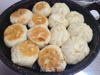 酸菜肉沫生煎包的做法步骤：11