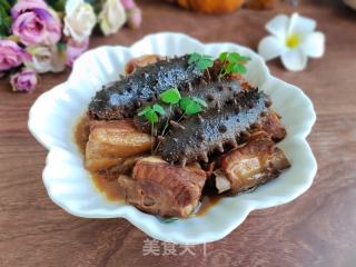 红烧海参仔排的做法