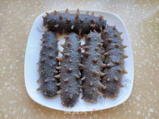 红烧海参仔排的做法步骤：4