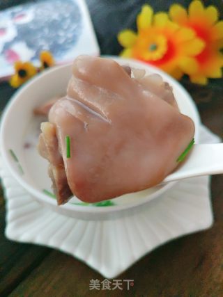 奶香蹄花汤的做法步骤：8