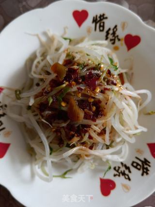 香辣豆芽儿的做法步骤：4