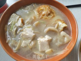 菌菇豆腐汤的做法