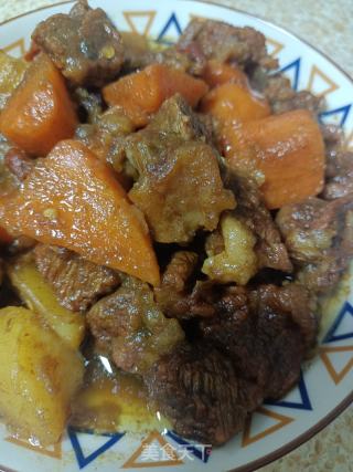 牛肋条炖土豆胡萝卜的做法步骤：13