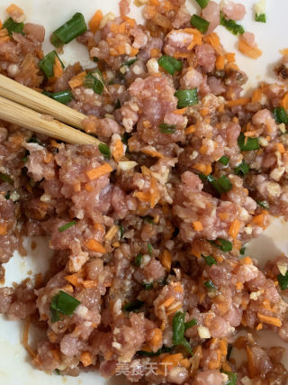 茄子肉卷卷的做法步骤：4