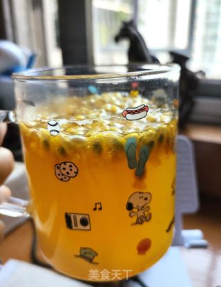 百香果蜂蜜饮的做法步骤：6
