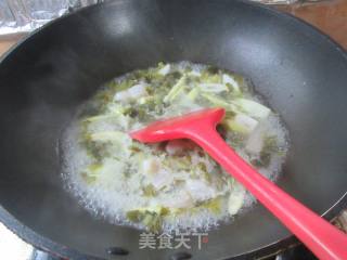 咸菜野山笋煮巴沙鱼柳的做法步骤：8