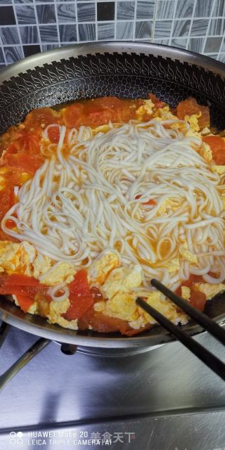 西红柿鸡蛋面的做法步骤：10