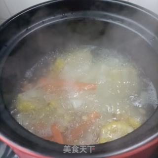玉米山药炖乌鸡的做法步骤：14