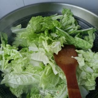 白菜鸡汤炖豆腐的做法步骤：7