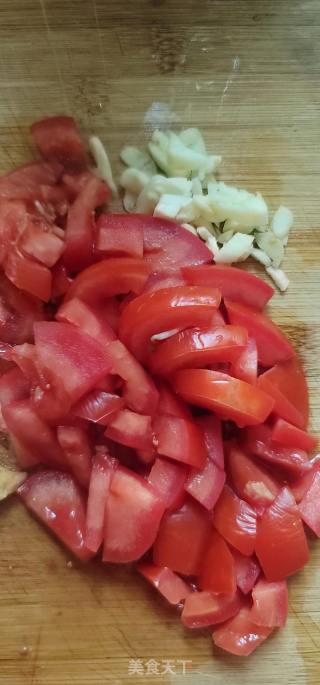 番茄烧客家豆腐的做法步骤：4