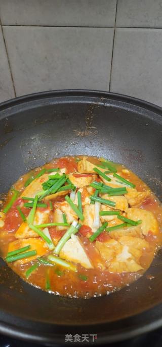 番茄烧客家豆腐的做法步骤：10