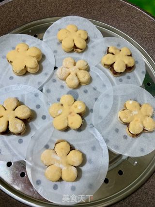 花花蜜豆小饅頭的做法步骤：11