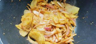 孜然土豆片的做法步骤：7