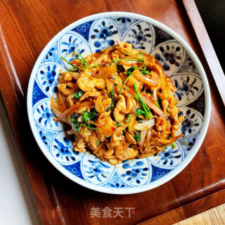 孜然炒鸡胸肉的做法步骤：9