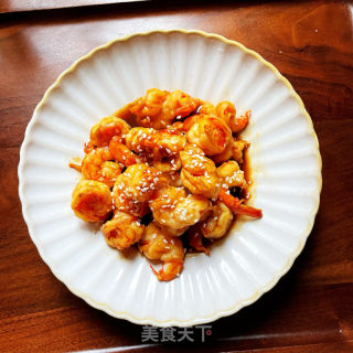 家常炒虾仁的做法步骤：5