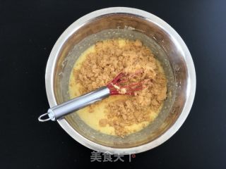 金丝肉松杯子蛋糕的做法步骤：3