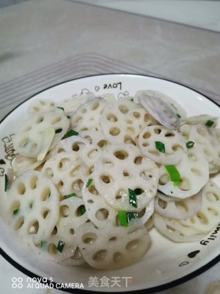 清炒藕片的做法