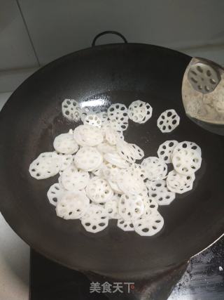 清炒藕片的做法步骤：6