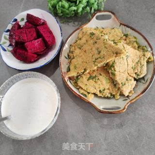 燕麦鸡蛋时蔬饼的做法步骤：10