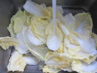 大娃娃菜肉馅荞麦饺子的做法步骤：2