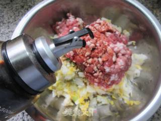 大娃娃菜肉馅荞麦饺子的做法步骤：8