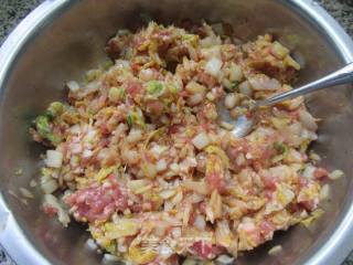 大娃娃菜肉馅荞麦饺子的做法步骤：11