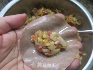 大娃娃菜肉馅荞麦饺子的做法步骤：12