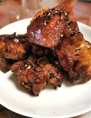 糖醋排骨的做法步骤：5