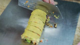 【滋味】铺、卷、蒸！简单几步教你自制鸡肉卷的做法步骤：7