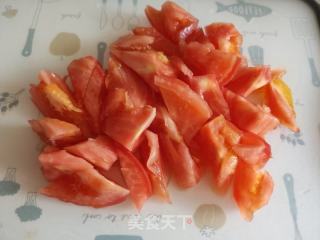 西红柿黄瓜炒鸡蛋的做法步骤：3