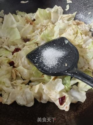 手撕包菜的做法步骤：8