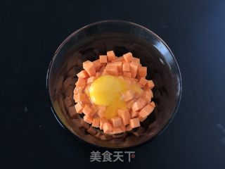 奶香红薯饼的做法步骤：2