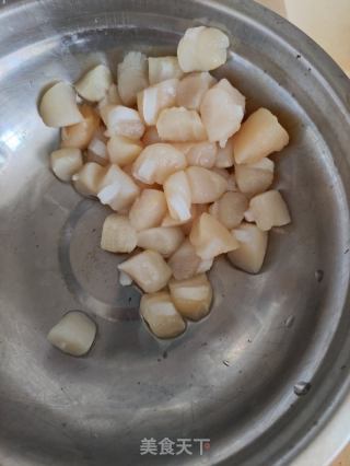 海鲜炒饭的做法步骤：3