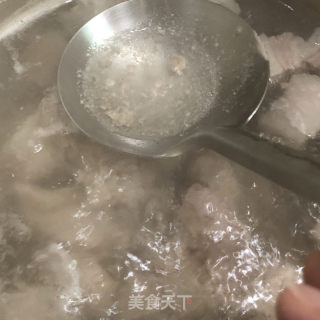炖梅花肉（一肉三吃）的做法步骤：2