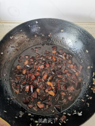 茄丁打卤面的做法步骤：11