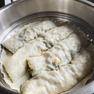 韭菜鸡蛋滋卷的做法步骤：11
