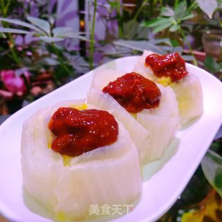 白菜蘸酱的做法