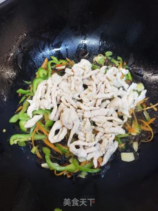 酸甜鲜香下饭菜～鱼香鸡丝的做法步骤：10