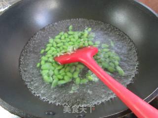 黑木耳毛豆炒佛手瓜的做法步骤：6