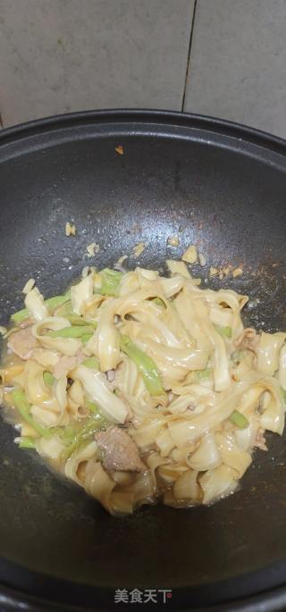 豆角焖面的做法步骤：9