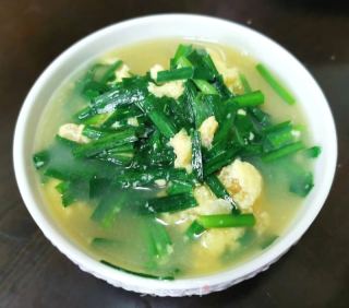 韭菜海米鸡蛋羹的做法步骤：7