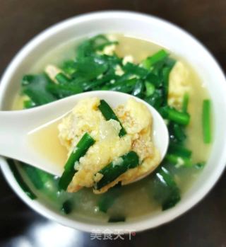 韭菜海米鸡蛋羹的做法步骤：8