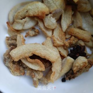 油菜拌油渣的做法步骤：8
